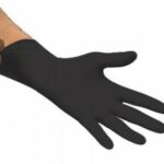 black gloves