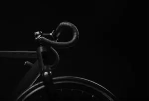 Bike on dark background